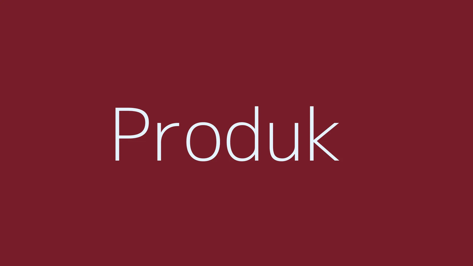 Products