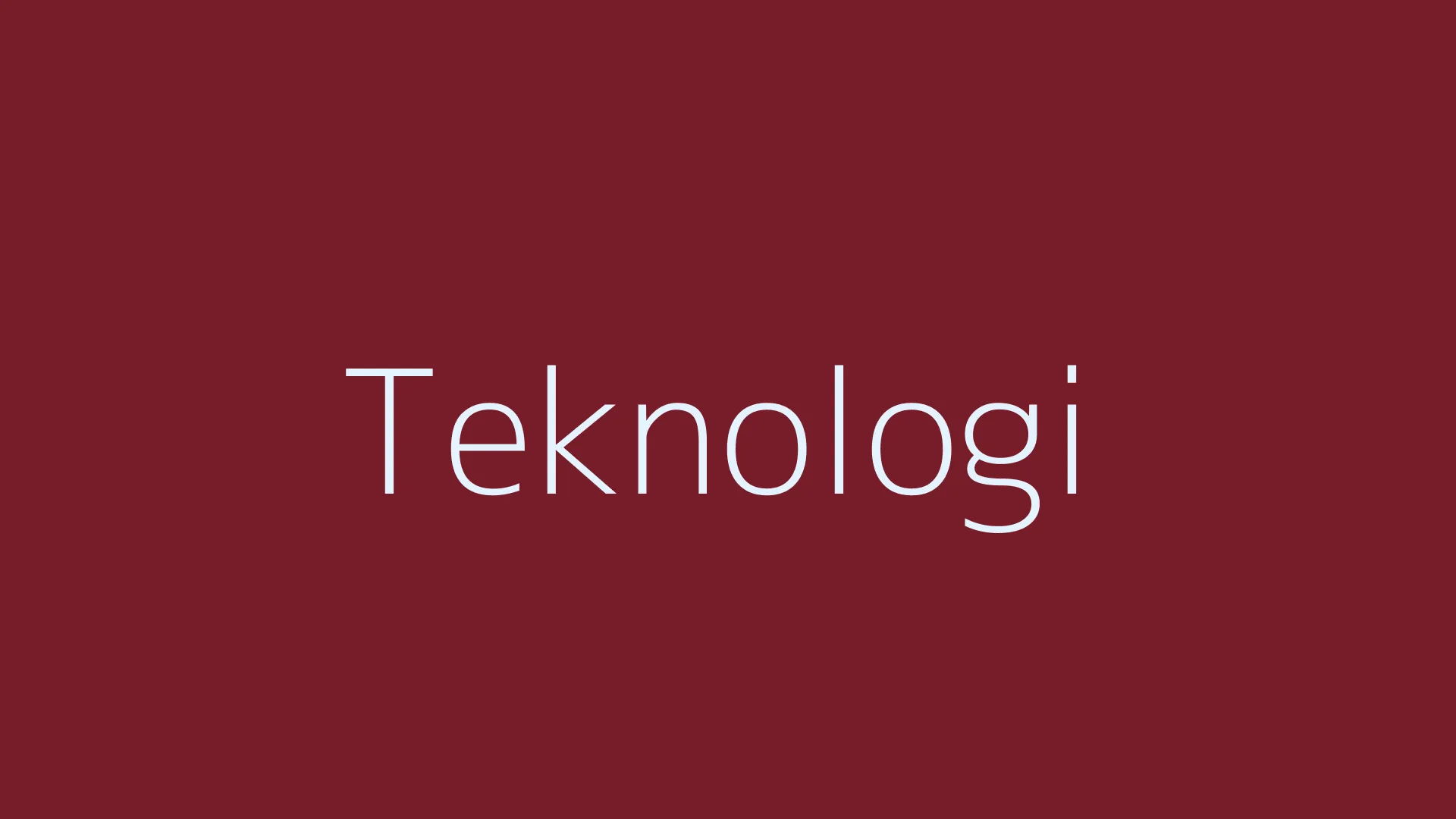 Tecnología